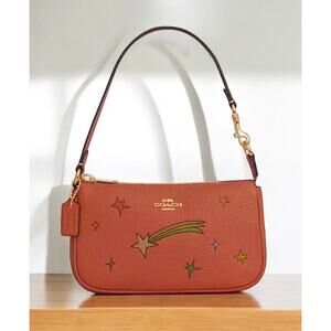NWT Coach CU470 X Observed By Us Leather Star Print Nolita 19 Bag